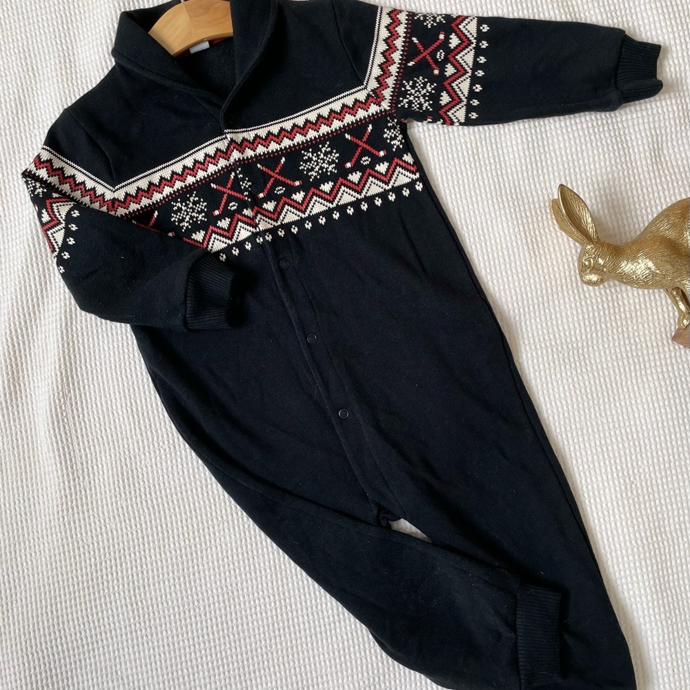 Joe Fresh Black and Red Kids One Piece